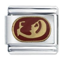 Virgo Zodiac Enamel Italian Charm