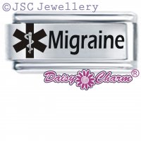 Migraine Medical Alert Italian Charm