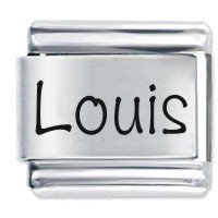 Louis Name Italian Charm