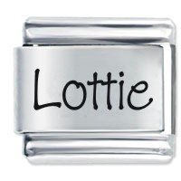 Lottie Name Italian Charm