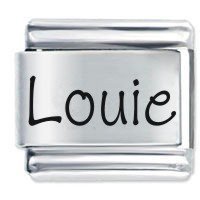 Louie Name Italian Charm