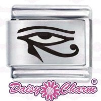 Horus Eye ETCHED Italian Charm