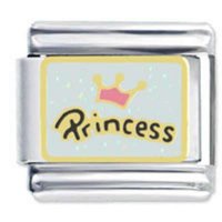Princess Crown Italian Charm