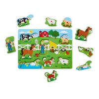 Old MacDonald's Farm Sound Puzzle Jigsaw Melissa & Doug