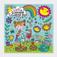 Colouring Book - Girl Boy Kids - Little Gardener - Rachel Ellen