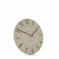 6" 15cm Mulberry Mantel Clock Rose Gold - Thomas Kent