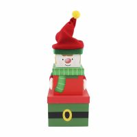 Christmas Elf Plush Stackable 3 Piece Gift Box - Eurowrap