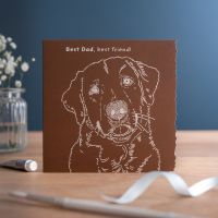 Dad Card - Labrador Dog