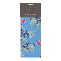 Hummingbird Blue Luxury Tissue Paper - Sara Miller