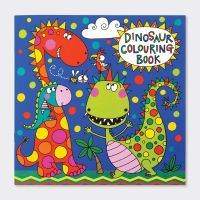 Colouring Book - Boy Kids - Dinosaur - Rachel Ellen