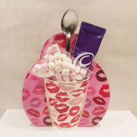 Cadbury's Hot Chocolate & White Lip Mug Gift Set - Birthday