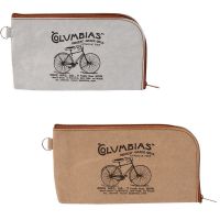 Bicycle Design Sun Glasses Pouch Purse Zipped