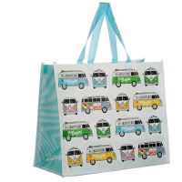 Volkswagen VW T1 Campervan Design Reusable Shopping Bag Summer Love Surf