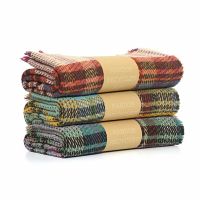 Random Recycled Rug Blanket - 120cm x 150cm - British Made Tweedmill