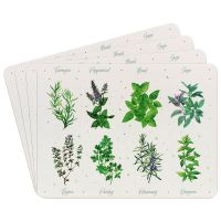 Herb Garden Sage Table Placemats - Set of 4