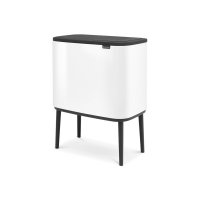 Brabantia Bo 3x11 Litre Touch Bin in White