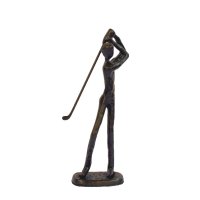 Elur Iron Figurine Golfer 19cm