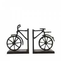 Elur Iron Book Ends Bicycle 13cm