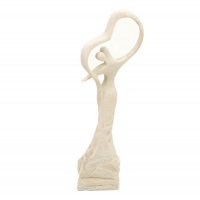 Solstice Sculptures First Dance 80cm in Ivory Effect