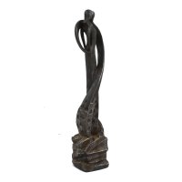 Solstice Sculptures Tender Kiss 82cm in Ebony Effect