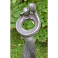 Solstice Sculptures Romantic Twist 63cm in Ebony Effect