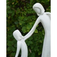 Solstice Sculptures Mothers Love 82cm in Ivory Effect