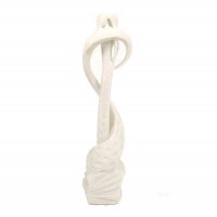 Solstice Sculptures Tender Kiss 82cm in Ivory Effect