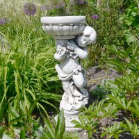 Solstice Sculptures James Boy Planter 72cm -Ant Stone Effect