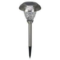 Luxform Saint Etienne LED Solar Spike Stainless Steel - (LF0015)