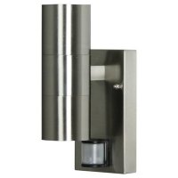 Luxform Eden Wall Light Stainless Steel PIR - (LF0622)