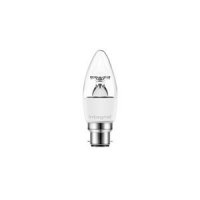 INTEGRAL CANDLE BULB B22 470LM 5.5W 2700K NON-DIMM 240 BEAM CLEAR (ILCANDB22NC022)