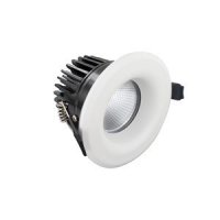 INTEGRAL LUXFIRE FIRE RATED DOWNLIGHT 70MM CUTOUT IP65 450LM 6W 4000K 36 BEAM DIMMABLE 75LM/W WHITE (ILDLFR70A002)