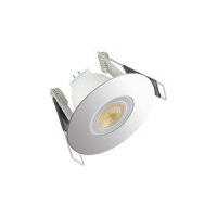 INTEGRAL EVOFIRE MINI FIRE RATED DOWNLIGHT 45MM CUTOUT IP65 POLISHED CHROME ROUND *NO LAMP HOLDER* (ILDLFR45D039)