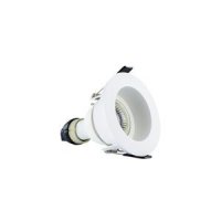INTEGRAL EVOFIRE FIRE RATED DOWNLIGHT 70MM CUTOUT IP65 WHITE RECESSED +GU10 HOLDER (ILDLFR70E001)