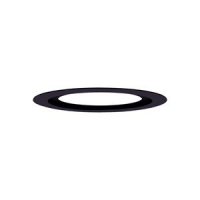 INTEGRAL EVOFIRE FIRE RATED DOWNLIGHT 70-100MM CUTOUT IP65 BLACK ROUND ADAPTER (ILDLFR70D030)