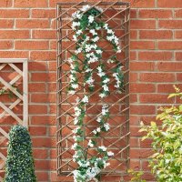 Smart Garden Heavy Duty Framed Willow Trellis 1.2 x 0.45M - Square