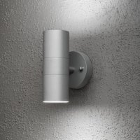 Konstsmide 7571-300 Modena 2 Light Exterior Wall Fitting in Grey Finish (7571-300)