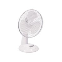 Prem-I-Air 12" (30 cm) White Oscillating Desktop Fan with 3 Speed Settings (EH1522)