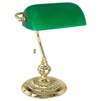 Green BANKER Table Light - 90967