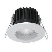 Kosnic 10W LED Fixed Telica Fire Rated Downlight White - KFDL10DFW/SCT-WHT