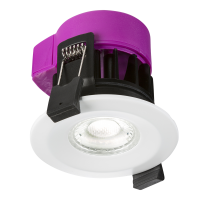 Knightsbridge 230V IP65 6W Fire-rated LED CCT Change Downlight - (RW6CCT)