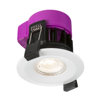 Knightsbridge 230V IP65 6W Fire-rated LED Dimmable Downlight 4000K - (RW6CW)