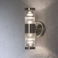 Konstsmide Bolzano Up/Down Light S. Steel - (7595)