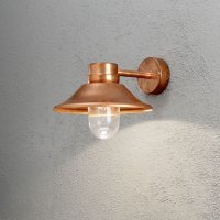 Konstsmide Vega Wall Lamp Copper LED 8W - (412-900)