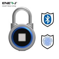 ENER-J Smart Bluetooth   Fingerprint Padlock - (SHA5260)