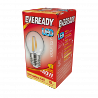 Eveready 4W LED Filament Ball ES 2700K (S15481)