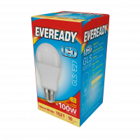 Eveready 13.8w LED GLS ES Warm White 3000K (S13628)