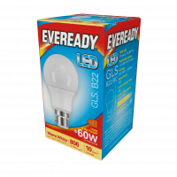 Eveready 8.8w LED GLS BC Warm White 3000K (S13622)