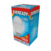 Eveready 13.8w LED GLS BC Daylight 6500K (S13627)