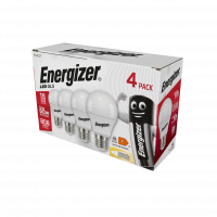 Energizer 8.5w LED GLS ES Warm White 4 Pack (S14057)
